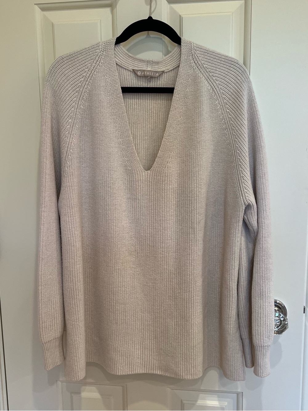 Athleta Cream Sweater